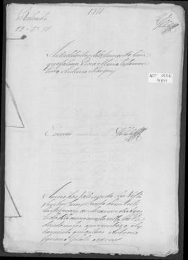 Autos de contas de testamento com que faleceu Rosa Maria