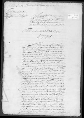 Auto de contas de testamento com que faleceu André Dias Palombo
