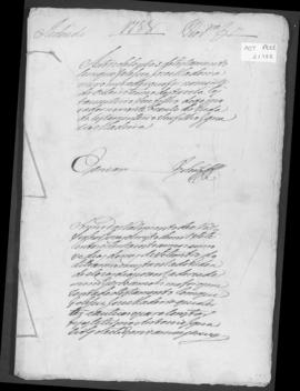 Autos de contas de testamento com que faleceu José Madeira