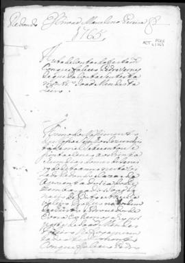Auto de contas do testamento com que faleceu Pedro Vernes