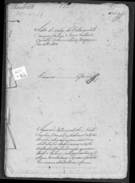 Autos de contas de testamento com que faleceu José António Varela