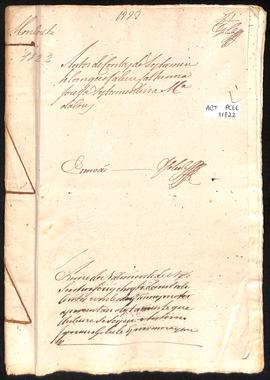 Autos de contas de testamento com que faleceu Catarina Josefa