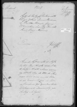 Autos de contas de testamento com que faleceu Dona Francisca Barbosa Rosado Gomes