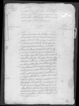 Testamento com que faleceu Isabel Ambrósia