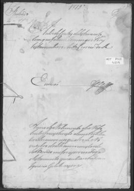 Autos de contas de testamento com que faleceu Domingos Pires